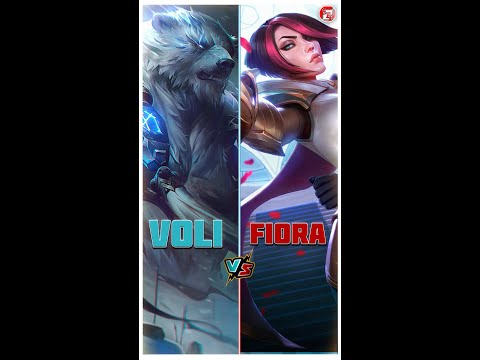 VOLIBEAR VS FIORA(TOP) HOW TO PLAY THE MATCHUP #shorts #leagueoflegendswildrift #leagueoflegendsb...
