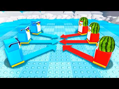 Destroying TEAMS In Penguin Knockout