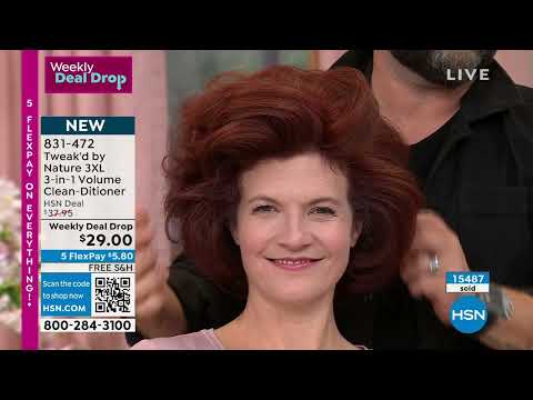HSN | Tweak'd Haircare Celebration - All On Free Shipping 07.30.2023 - 03 PM