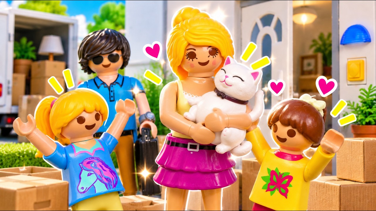 Playmobil Film "Frau Schicks Einzug" Familie Jansen / Kinderfilm / Kinderserie