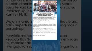 Lantunan Salawat Iringi Kepulangan Roy Suryo seusai Dicecar 377 Pertanyaan soal Kasus Ijazah Jokowi