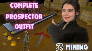 How to get the Complete Prospector Outfit OSRS 2024