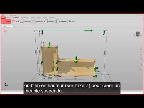 TrunCAD 20XX - Tutoriel - Onglet MEUBLE - 01 - Ajouter et déplacer un meuble