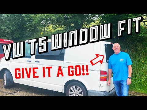 VW T5/T6 Rear Window Fitting... Self build! Give it a go!