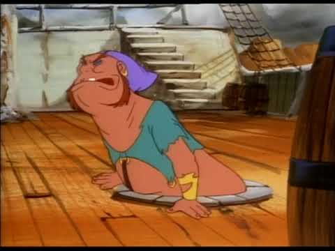 Niddler Bites Konk in the Ass! (The Pirates of Dark Water)