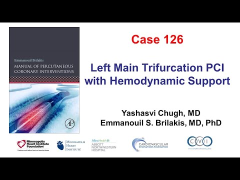 Case 126: PCI Manual - Trifurcation left main PCI