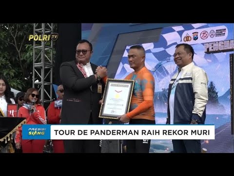 POLDA JATIM RAIH PENGHARGAAN MURI TOUR DE PANDERMAN 2024