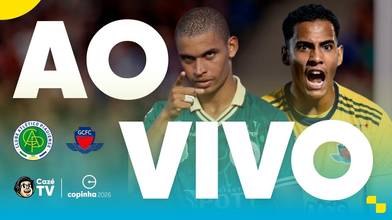 AO VIVO: ATLÉTICO PIAUIENSE X GUANABARA CITY | COPINHA 2026 | OITAVAS DE FINAL