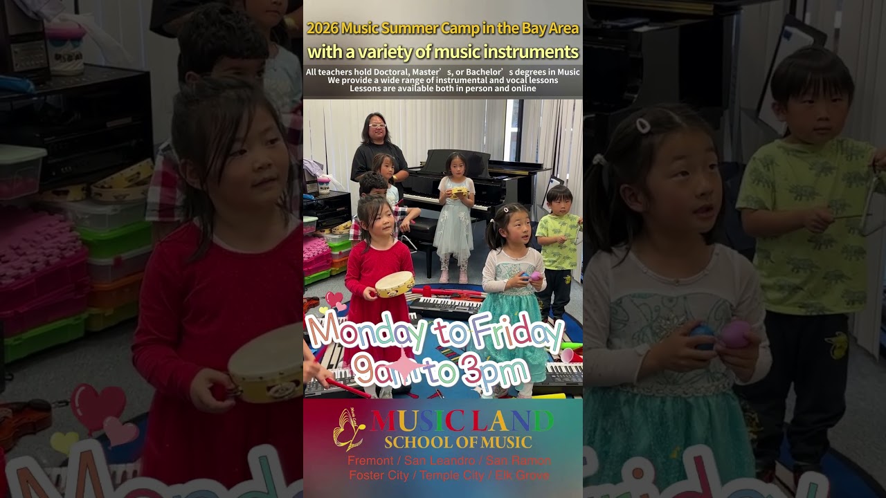 Music Summer camp 2026 (Bay Area) thumbnail