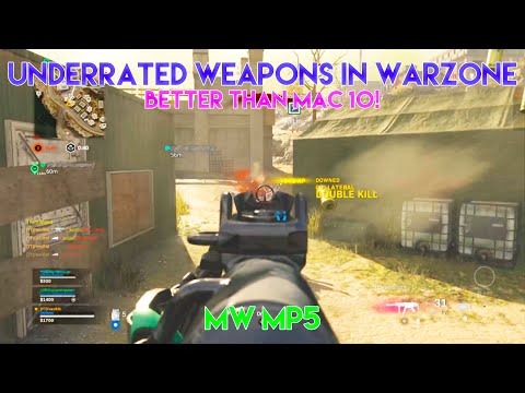 UNDERRATED WEAPONS IN WARZONE - MW MP5!!!