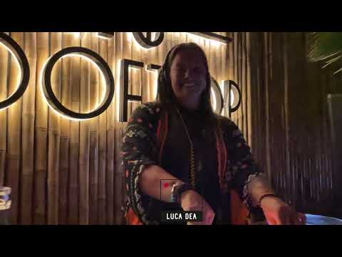 LA SANTA dj set @ DOWNTOWN TULUM HOTEL Rooftop MEXICO 2022 by LUCA DEA