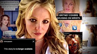 What&#39;s Happening to Britney Spears?! Scary Bruises + Bizarre Instagram Posts