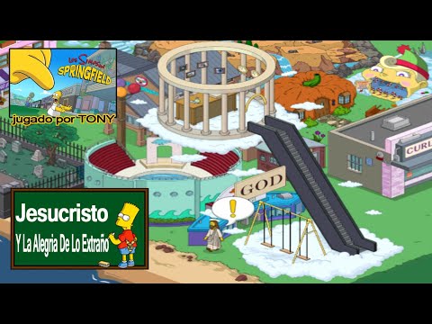 Los Simpson Springfield "Jesucristo y la Alegria de lo Extraño" por Tony