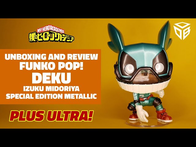 Vídeo relacionado con My Hero Academia - Deku Full Cowl (Izuku Midoriya) Glow-in-The-Dark Funko Pop! Vinyl Figure (Bundled with Compatible Pop Box Protector Case)