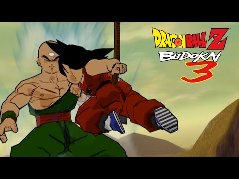 Dragon Ball Z Budokai 3 Kid Goku vs Tien | Mountains