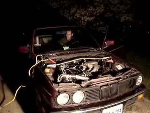 Turbo BMW 318i [E30] - first start up