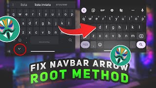 Hide arrow showing in keyboard | Small hight Fix arrow in gboard | Navigation bar arrow