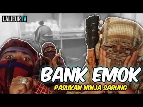 BANK EMOK - PASUKAN NINJA SARUNG [OFFICIAL], Lagu Viral 2020 Versi SUNDA | LALIEUR TV