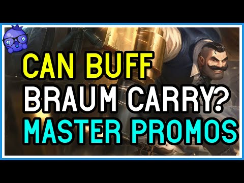 Can BUFFED BRAUM get me to Master? Master Promos Game 2