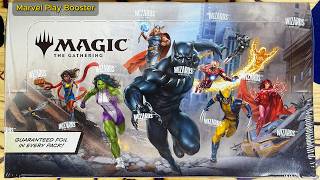 Magic: The Gathering Marvel Super Heroes Play Booster Box Opening | Namor & The Vision Pulls