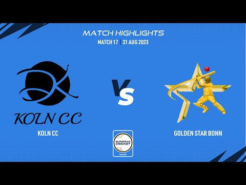 Match 17 - KCC vs GSB | Highlights | ECS Germany, Krefeld | 31 Aug 2023 | ECS23.787