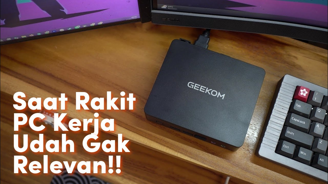 Sekarang Rakit PC Kerja Makin Gak Relevan! Untung Ada Mini PC Geekom Air12 Lite
