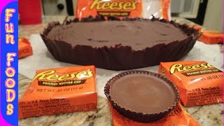 How to Make a Giant Reese's Peanut Butter Cup