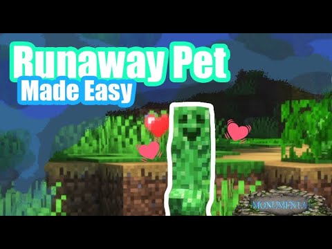 Dominic L love/ - Runaway pet made EASY | GUIDE #Monumenta #minecraft