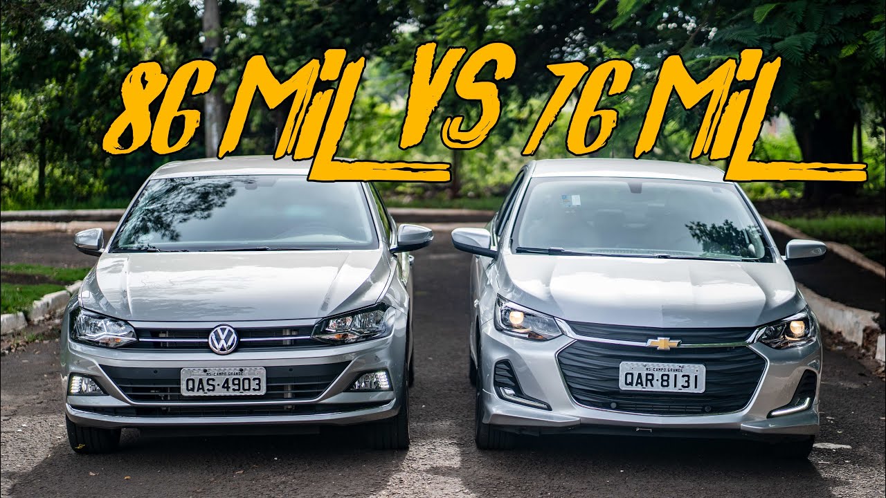 POLO HIGHLINE VS ONIX TURBO PREMIER, TOP DE LINHA! COMPENSA PAGAR 10 MIL A MAIS NO POLO?