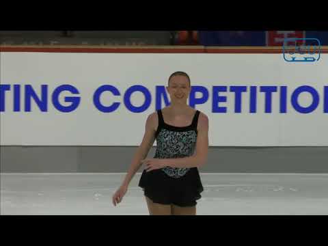 Aurelie HOLLENDER. Oberstdorf 2018. Silver Ladies I -Free Skating. 10 place