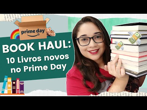 BOOK HAUL: Livros que comprei no Prime Day ? | Biblioteca da Rô
