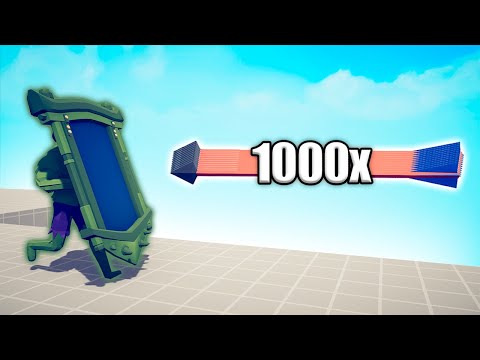 HULK MIRROR SHIELD vs 1000x OP UNITS - TABS | Totally Accurate Battle Simulator 2024