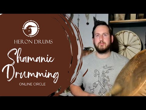 Online Shamanic Drumming Circle with Heron Drums – 11th January 2022