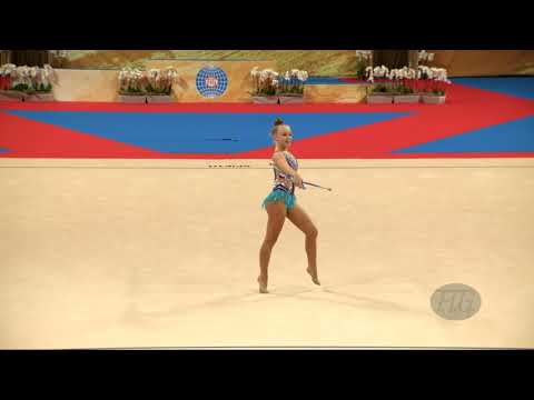 CHAMZINA Alina (CZE) - 2018 Rhythmic Worlds, Sofia (BUL) - Qualifications Clubs