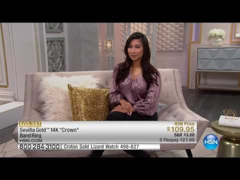 HSN | Sevilla Gold Jewelry 09.17.2016 - 02 AM
