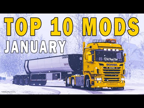 TOP 10 ETS2 MODS - JANUARY 2026 | Euro Truck Simulator 2 Mods