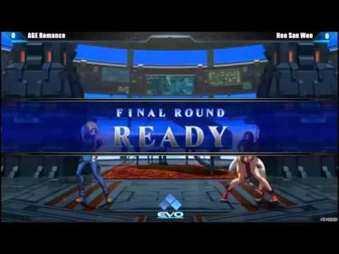 EVO 2013 - King of Fighters XIII Semi Finals - Romance vs Hee San Woo