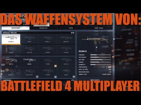 Das Waffensystem von: Battlefield 4 - Multiplayer | Grasyl