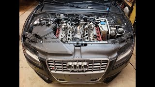 Getting started with the Audi S5 V8!