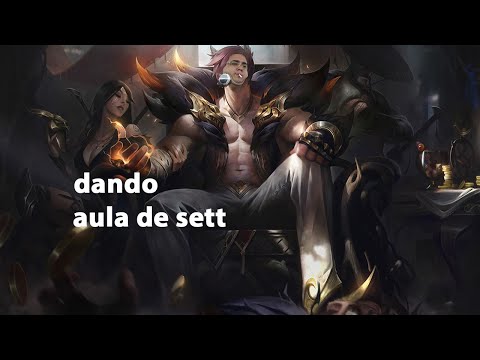 Dando a verdadeira aula de sett jg