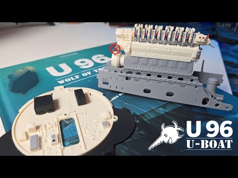 Build the 1:48 Scale U96 U-Boat - Pack 17 - Stages 65-68