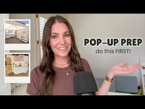 How to Prepare for a Pop-Up Event: Step-by-Step Tips for Success