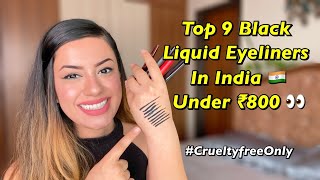 Best Waterproof Liquid Eyeliners in India Under ₹800 👁 Smudgeproof Black Eyeliners 😍 Preiti Bhamra