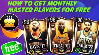 HOW TO GET MONTHLY MASTER PLAYERS FOR FREE IN NBA LIVE MOBILE 22 SEASON 6 WITH CALCULATION | SHAQ |
