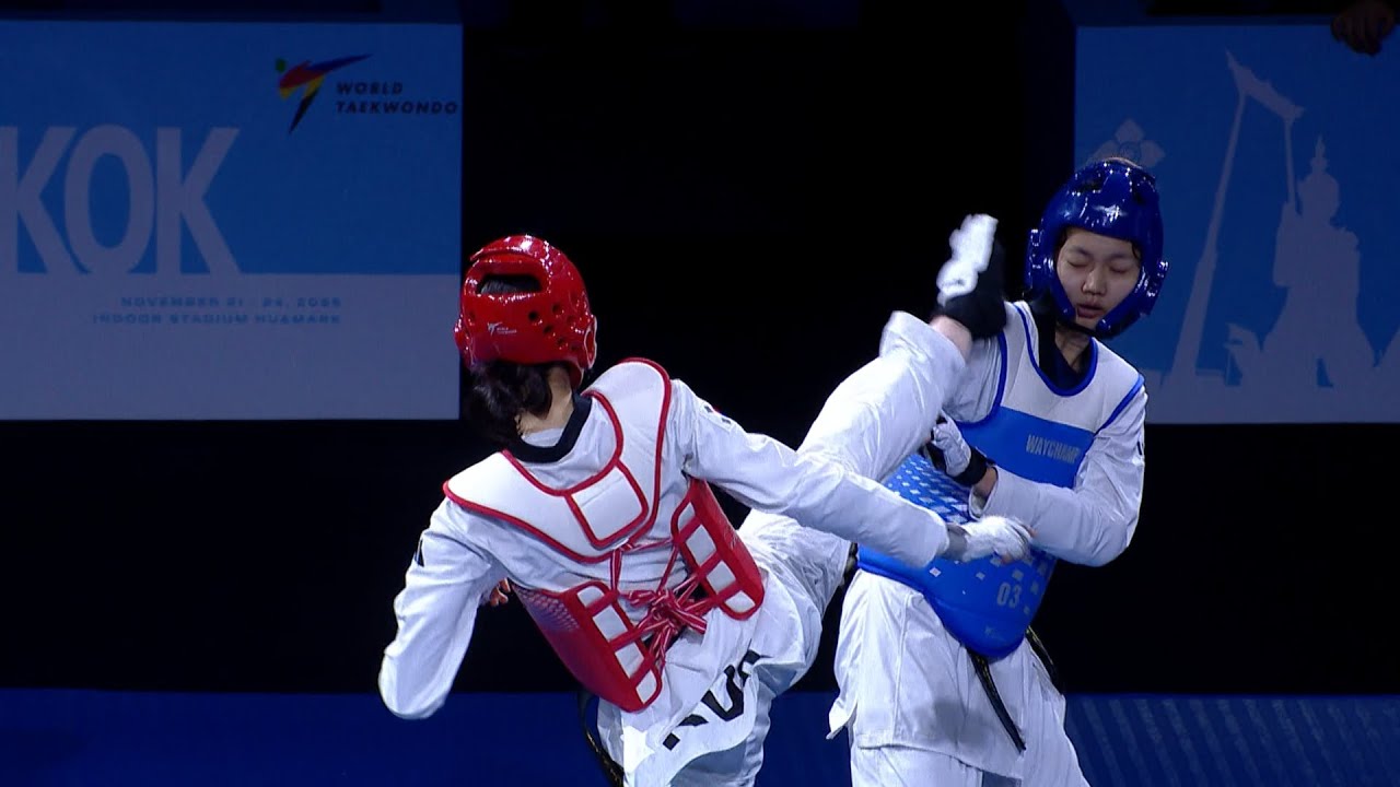 ณัฐกมล วาสนา vs Yu-jin KIM | Bangkok 2025 World Taekwondo GP Challenge