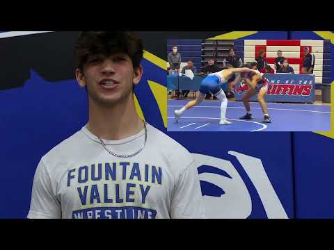 Zach Parker wrestling FOUNTAIN VALLY HIGH SCHOOL