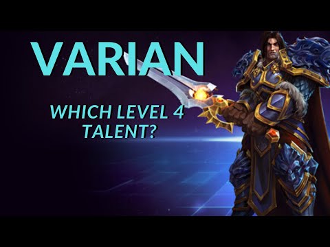 Varian - Which Level 4 Talent Should You Pick?Taunt, Colossus Smash or Twin Blades? - HOTS Heroes