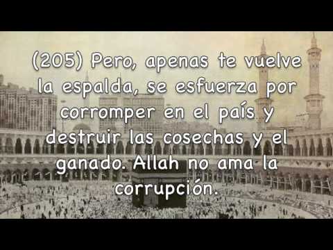 Al-Baqarah La vaca 6ª Parte Subtítulos Español Mishary Rashed Alafasy Del 188 al 220