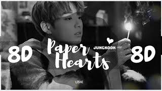 Download lagu ✨ [8D AUDIO]  JUNGKOOK BTS - PAPER HEARTS [USE HEADPHONES 🎧] | BTS | 전정국 mp3