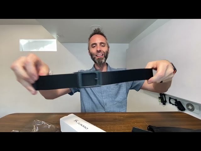 Best Adjustable Men's Ratcheting Belt Review - product in use